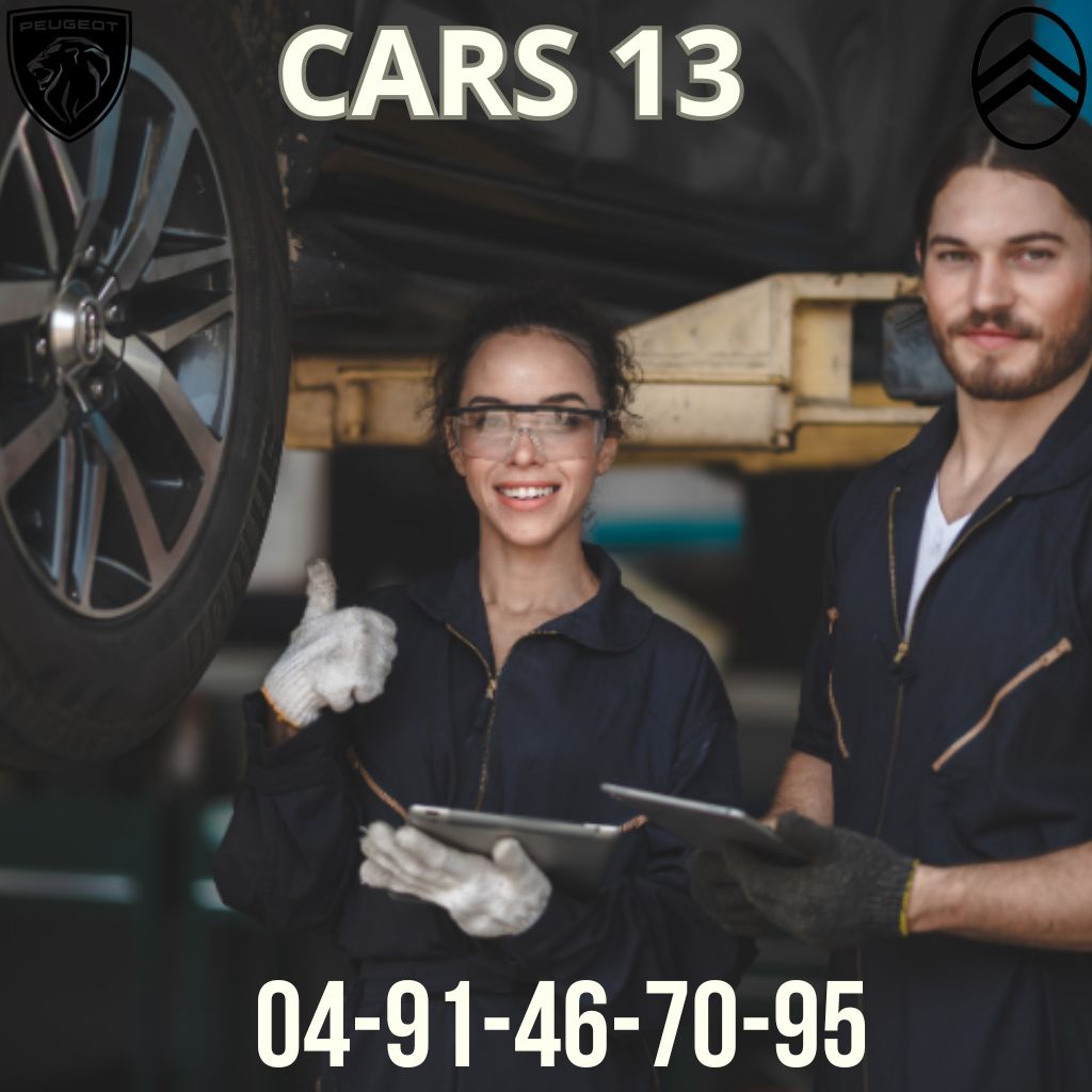 Voiture Citroën restaurée après réparation carrosserie dans le garage Cars 13 à Marseille
